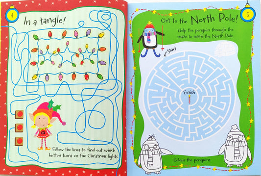 Santa's Busy Night (Activity Book)