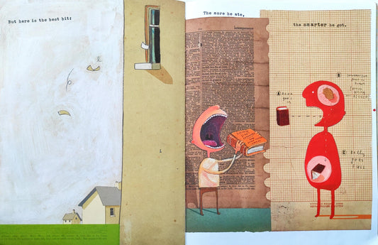 The Incredible book Eating Boy (Oliver Jeffers)