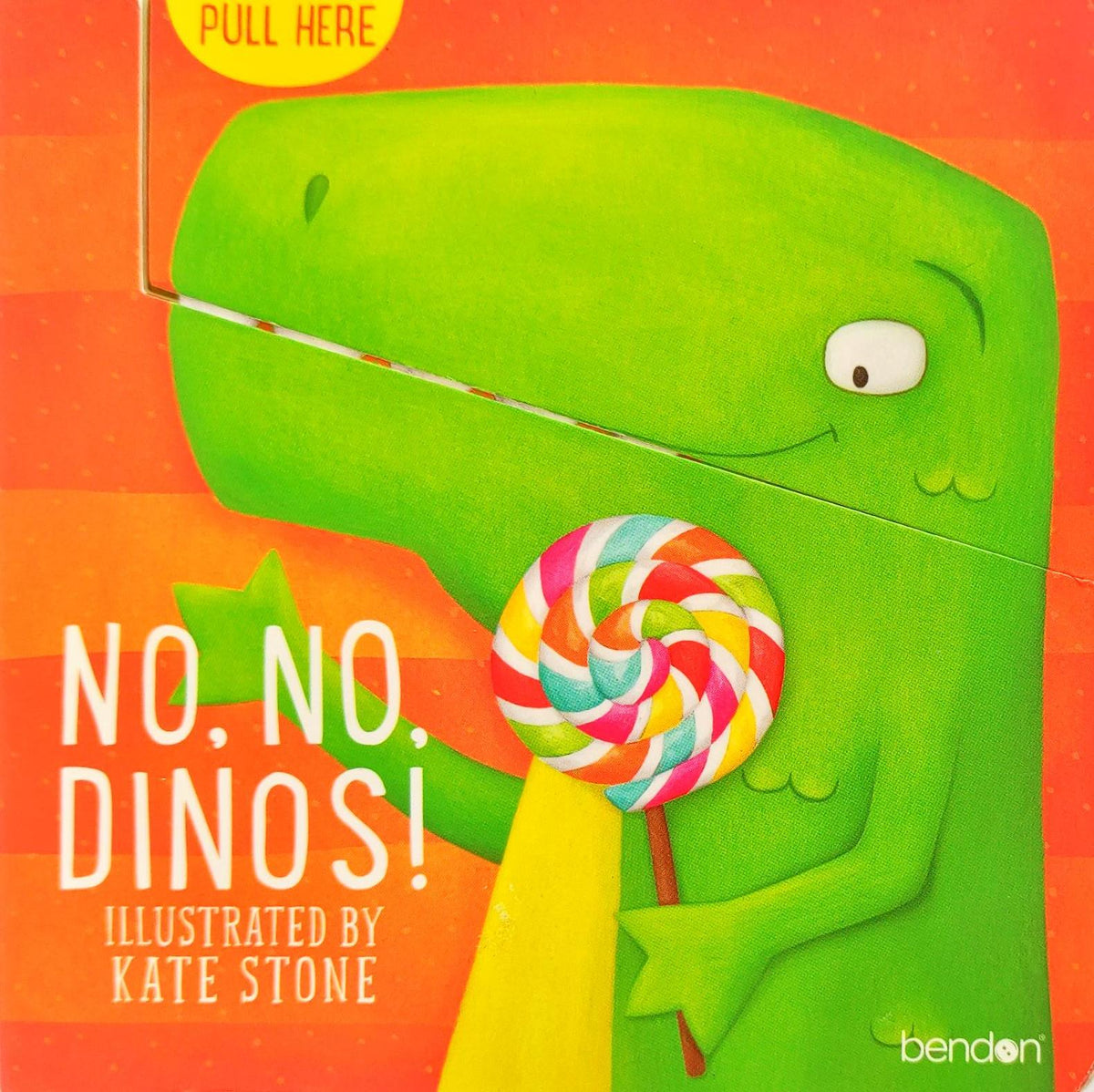 No No Dinos! (Pull here Mouths to Out)