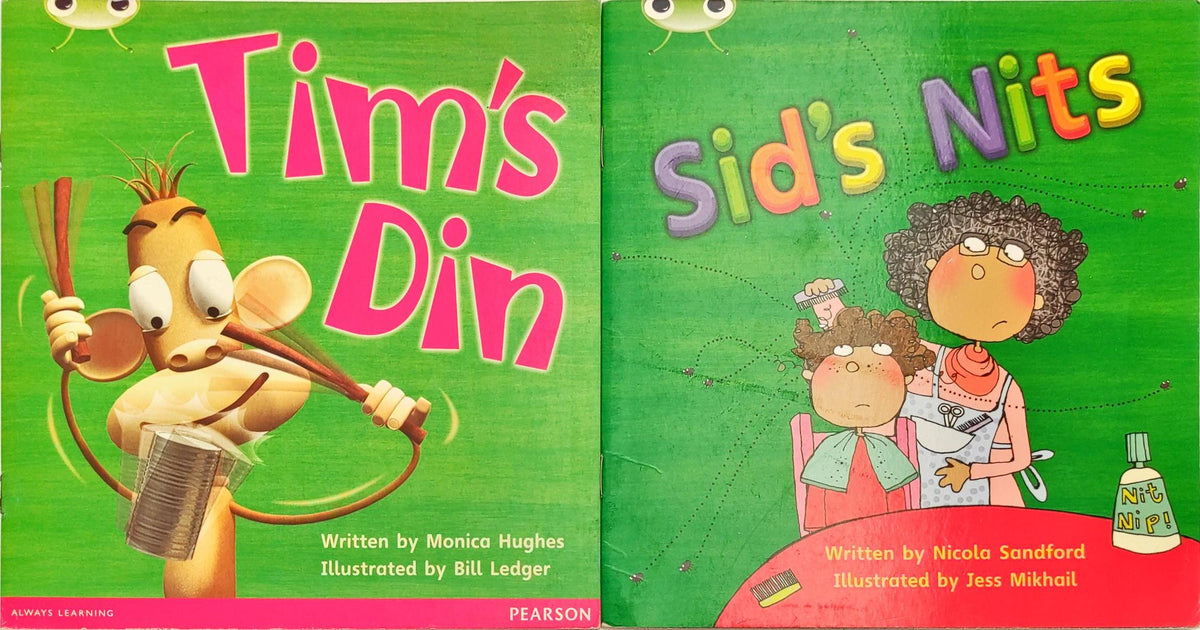 Bug Phonics Combo 7 (2 Books)