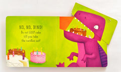 No No Dinos! (Pull here Mouths to Out)