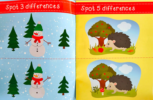 Spot the Difference (Wipe and Clean)