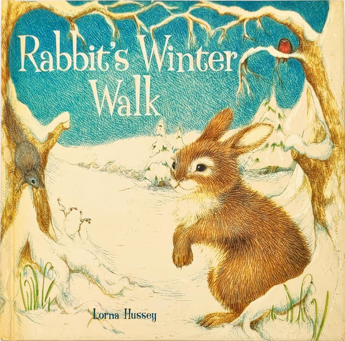 Rabbits Winter Walk (Embossed Book)