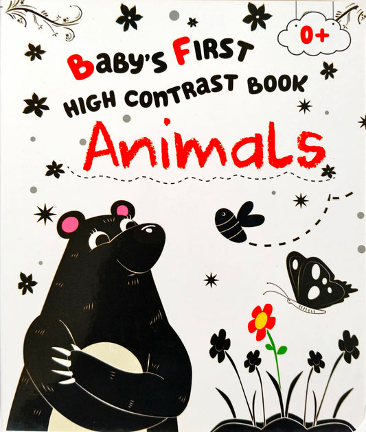 Baby first high contrast book Animals