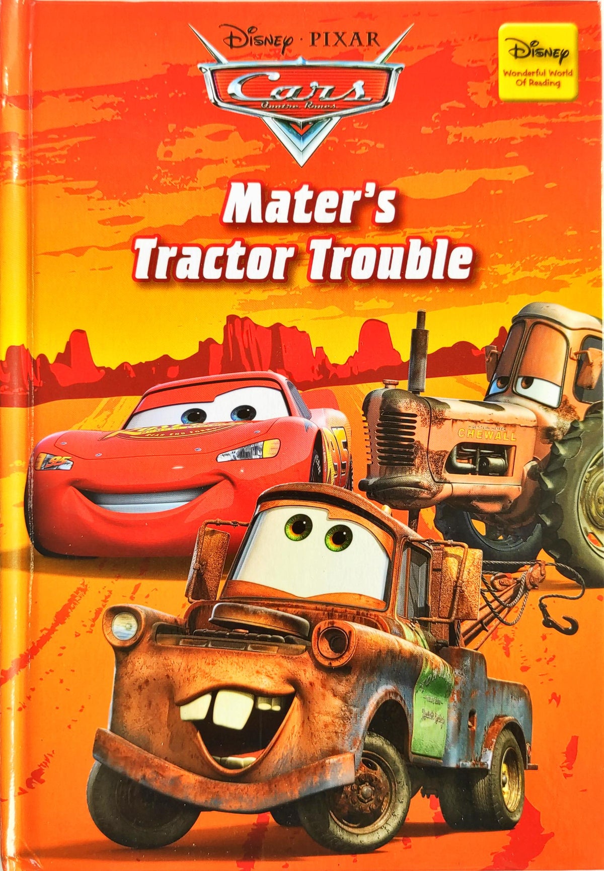 Disney Cars Mater's Tractor Trouble (Wonderful World of Reading)