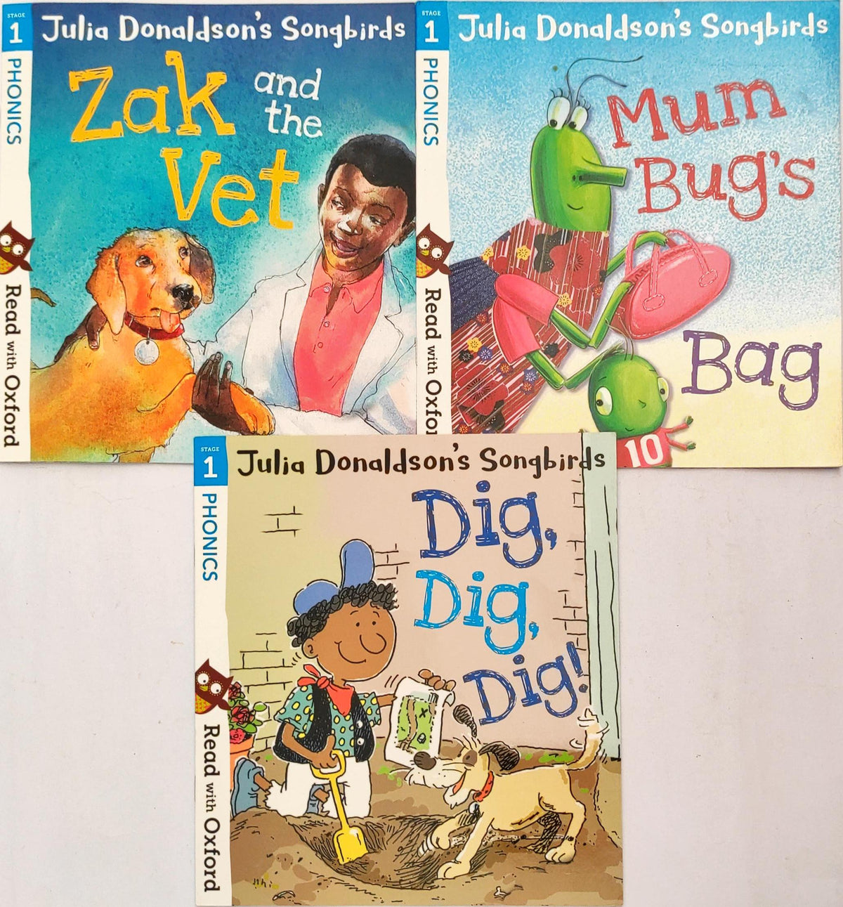 Read with Oxford Stage 1 Combo Set 7 (3 Books)