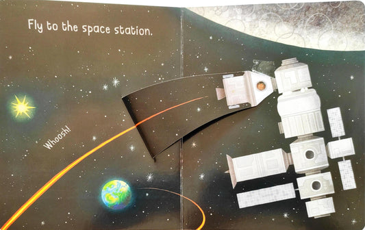 Busy Day Astronaut (Flap Book)