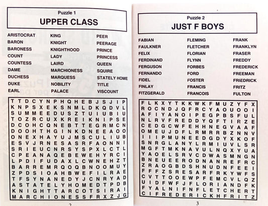 Word Search Book 5 (Over 150 Puzzles )