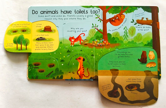 Usborne First Questions and Answers Where does Poo go? (Flap Book)