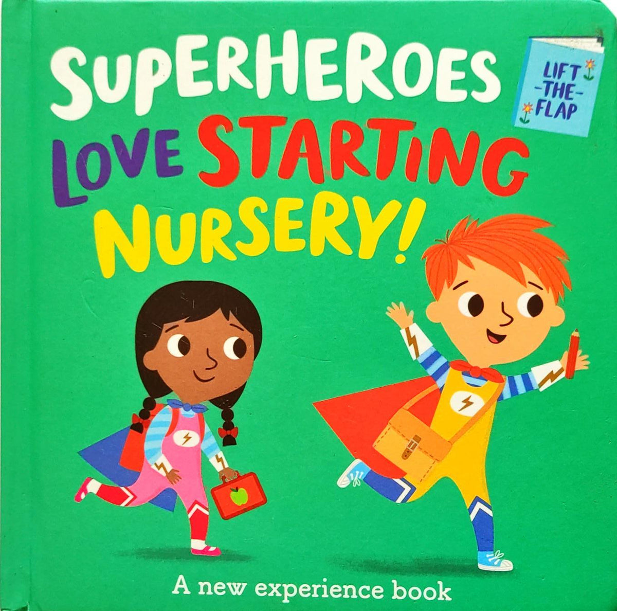 Superheros Love Starting Nursery! (Flap Book)