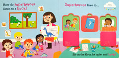 Superheros Love Starting Nursery! (Flap Book)