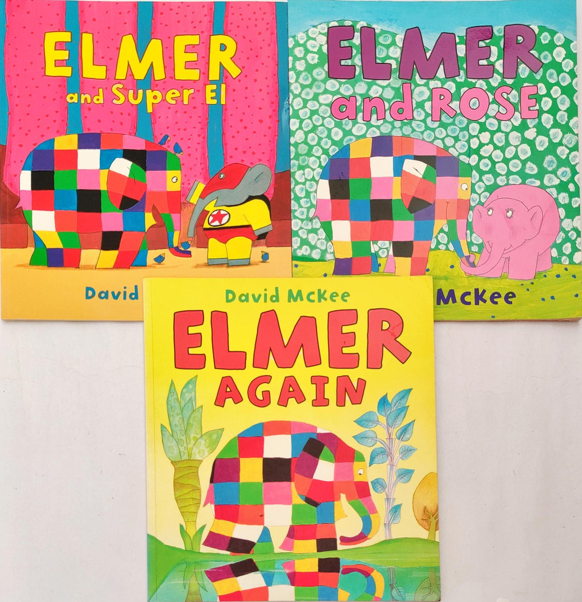Elmer Combo Set 10 (3 Books)