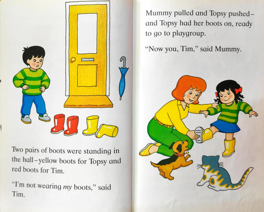 Red Boots Yellow Boots (Topsy and Tim)