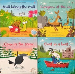 Usborne Phonics Reader Combo Set 23 (4 Books)