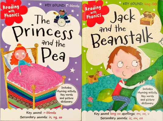 Reading with Phonics Combo 13 (2 Books)