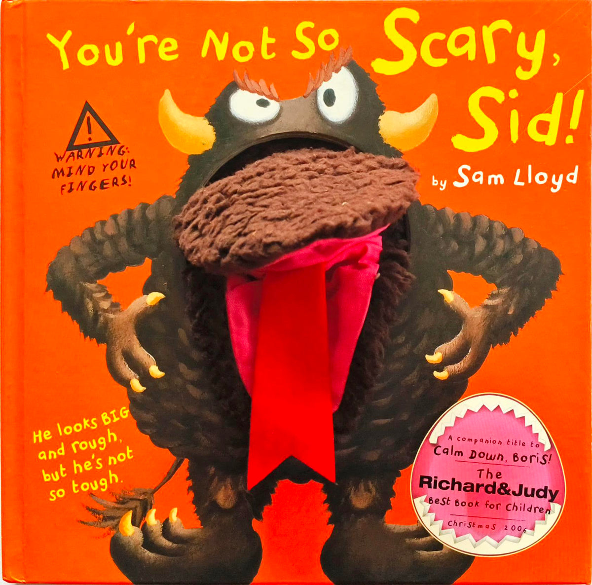 You're Not so Scary Sid! (Puppet Book)