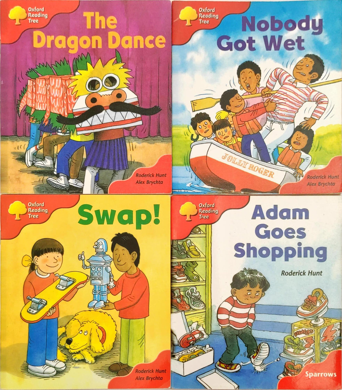 Oxford Reading Tree Stage 4 Combo (4 Books)