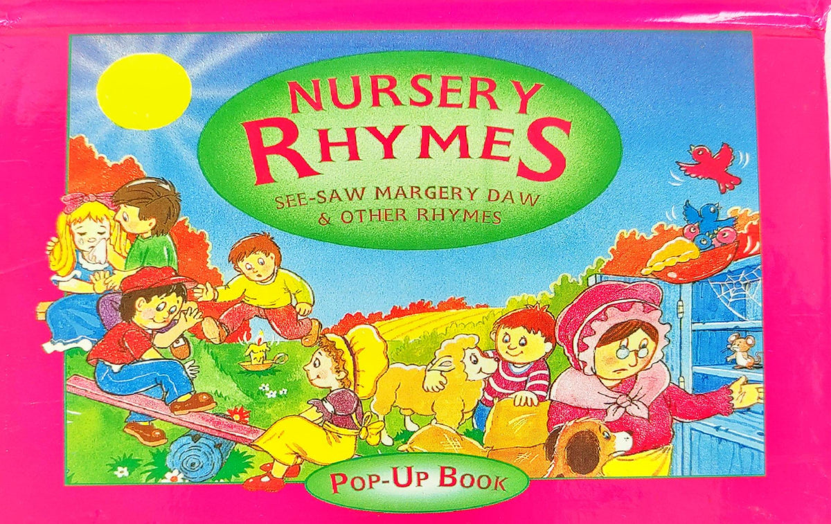 Nursery Rhymes See saw Margery daw & Other Rhymes (Medium Size Popup book)