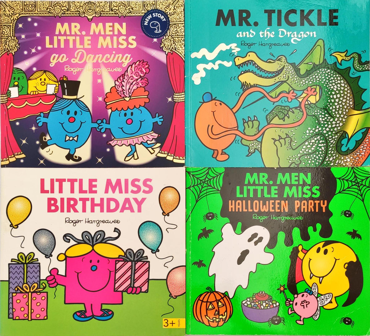 Mr Men & Little Miss Combo (4 Books)