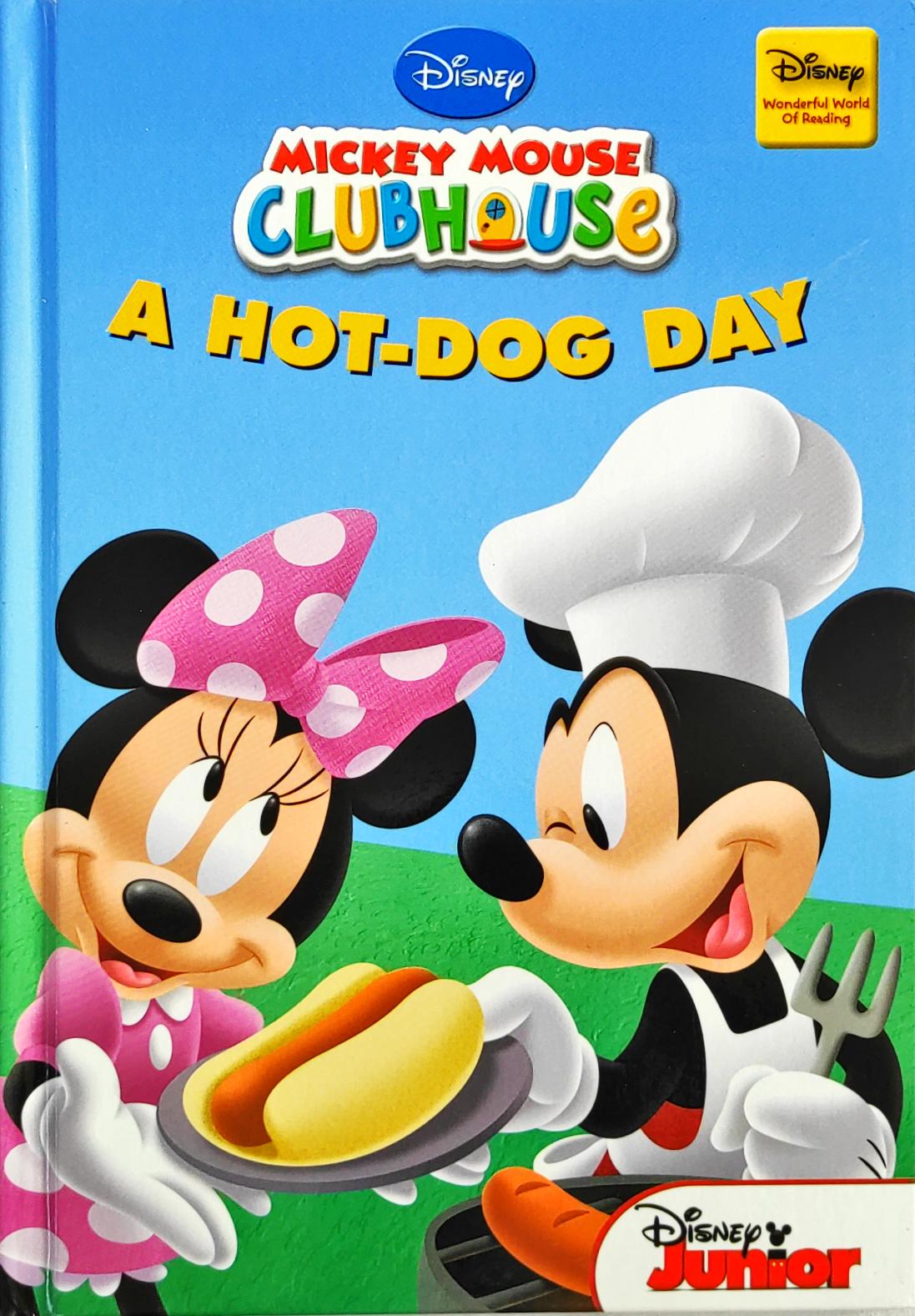 Disney Mickey Mouse A Hot Dog Day (Wonderful World of Reading)