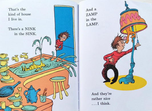 Dr Seuss There's A Wocket in my Pocket!