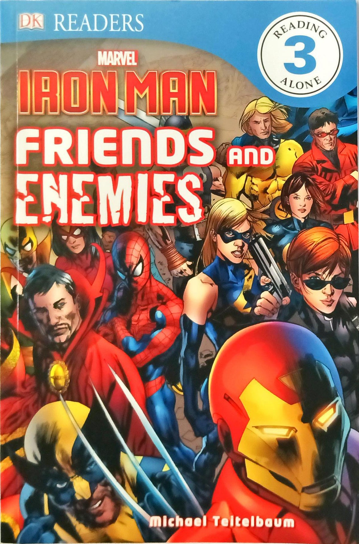Ironman Friends and Enemies (DK Readers)