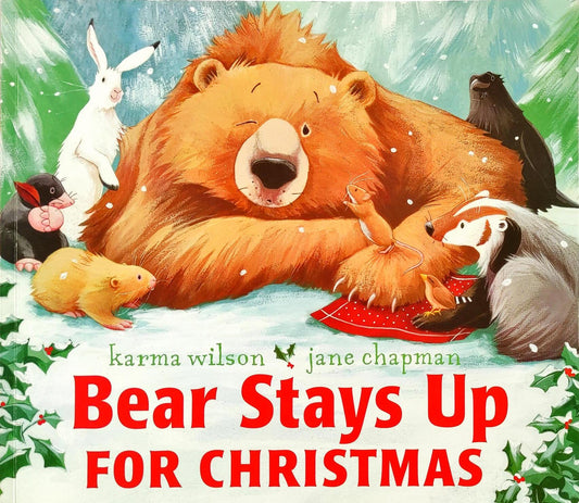 Bear stays up for Christmas