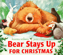 Bear stays up for Christmas