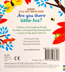 Usborne Are you There Little Fox? (Peep Through Book)
