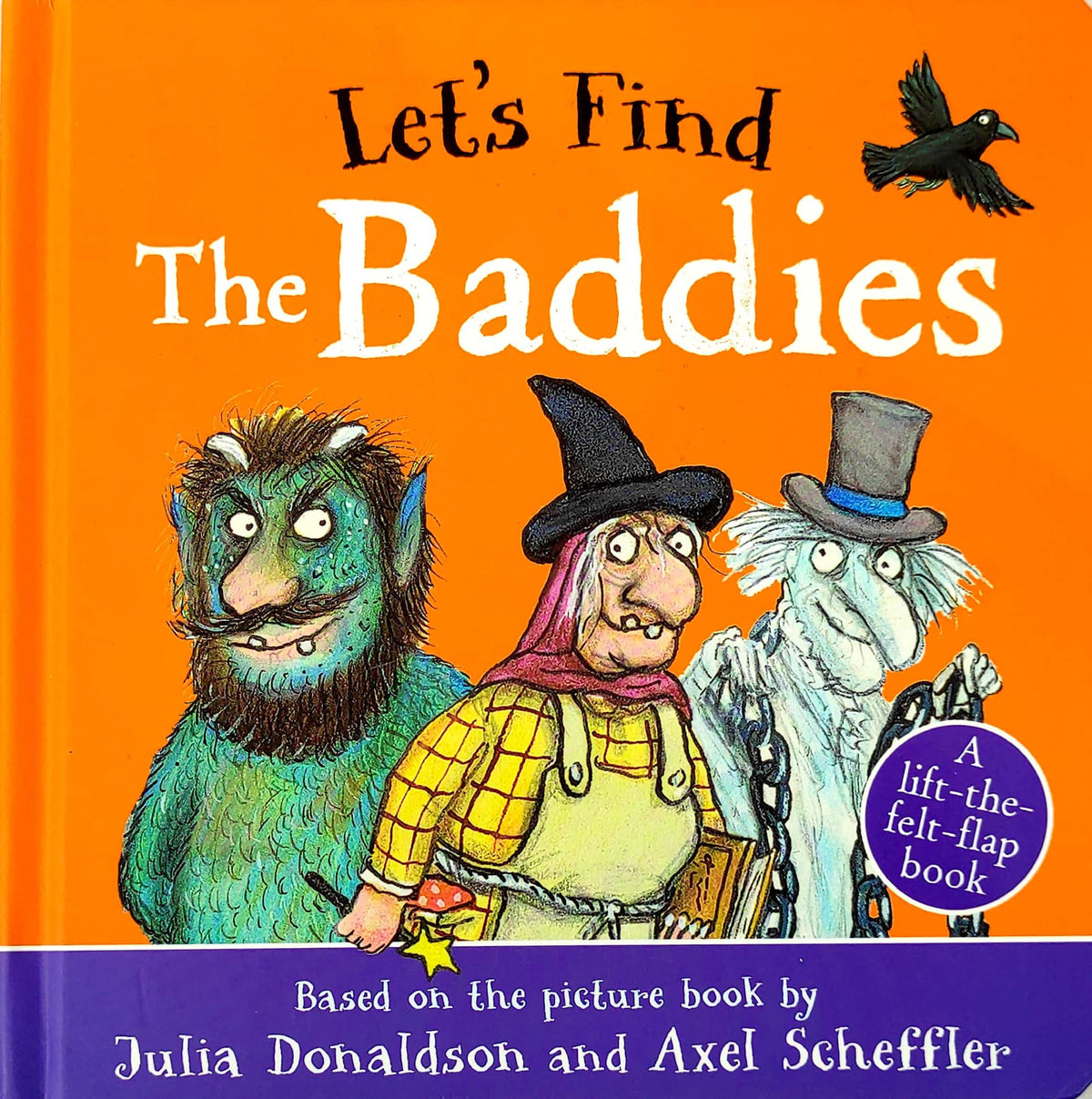Let's find the Baddies (Felt Flap Book)