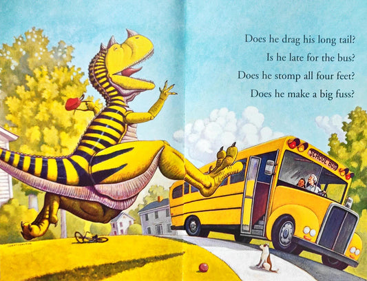 How to Dinosaurs go to School?