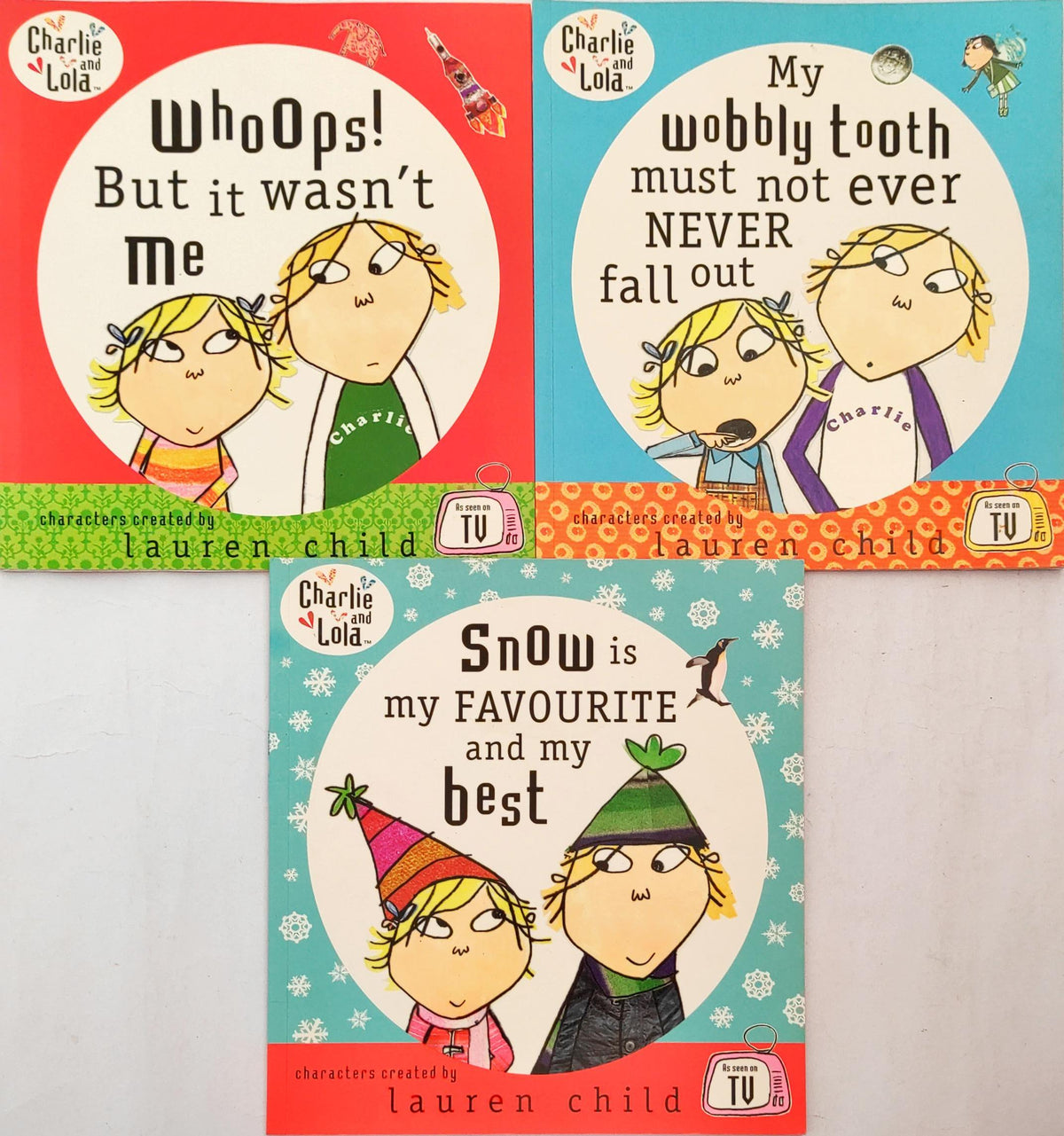 Charlie and Lola Set 12 (3 Books)