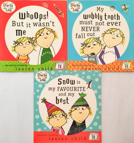 Charlie and Lola Set 12 (3 Books)