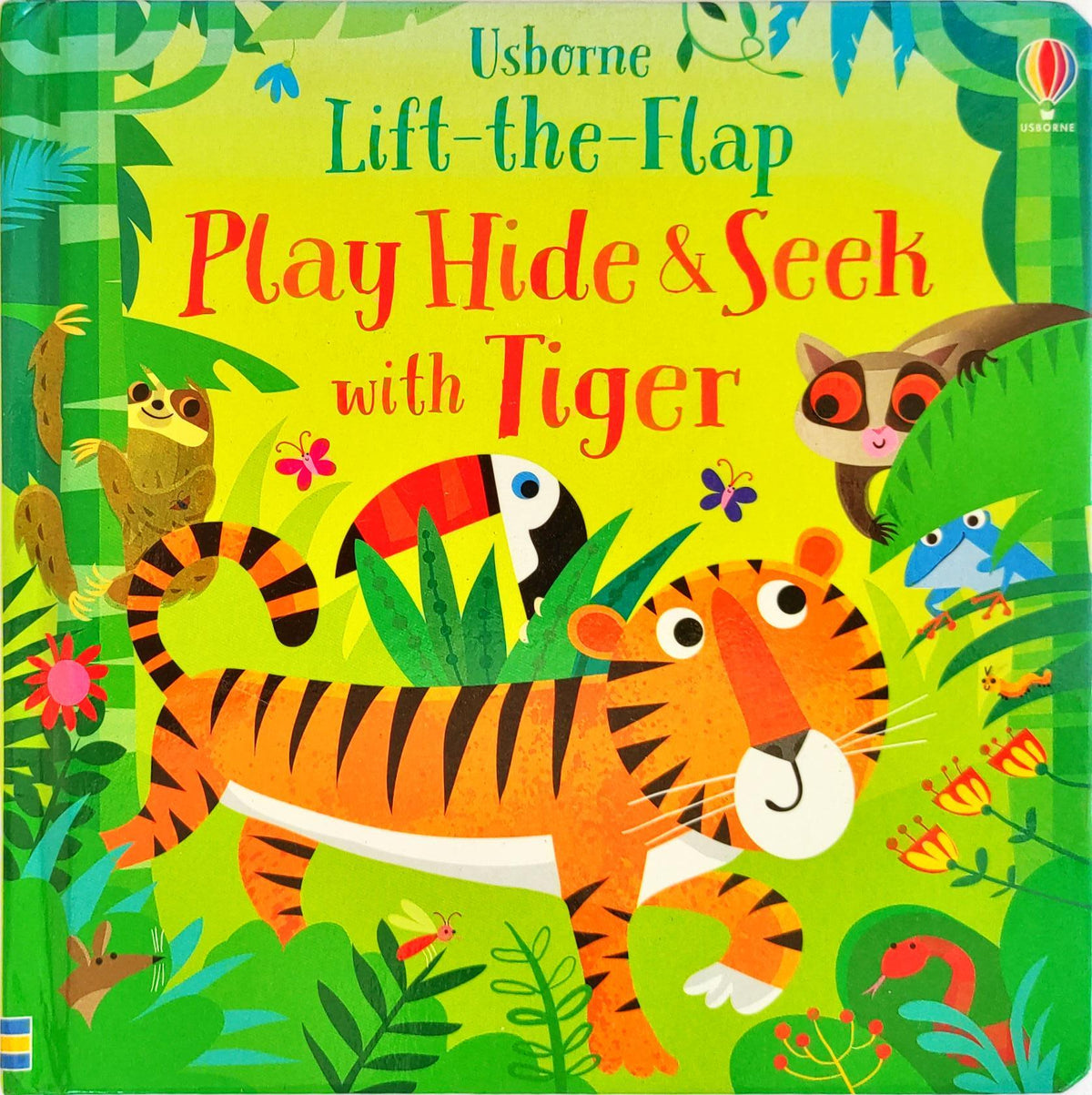 Usborne Play Hide and Seek with Tiger (Flap Book)