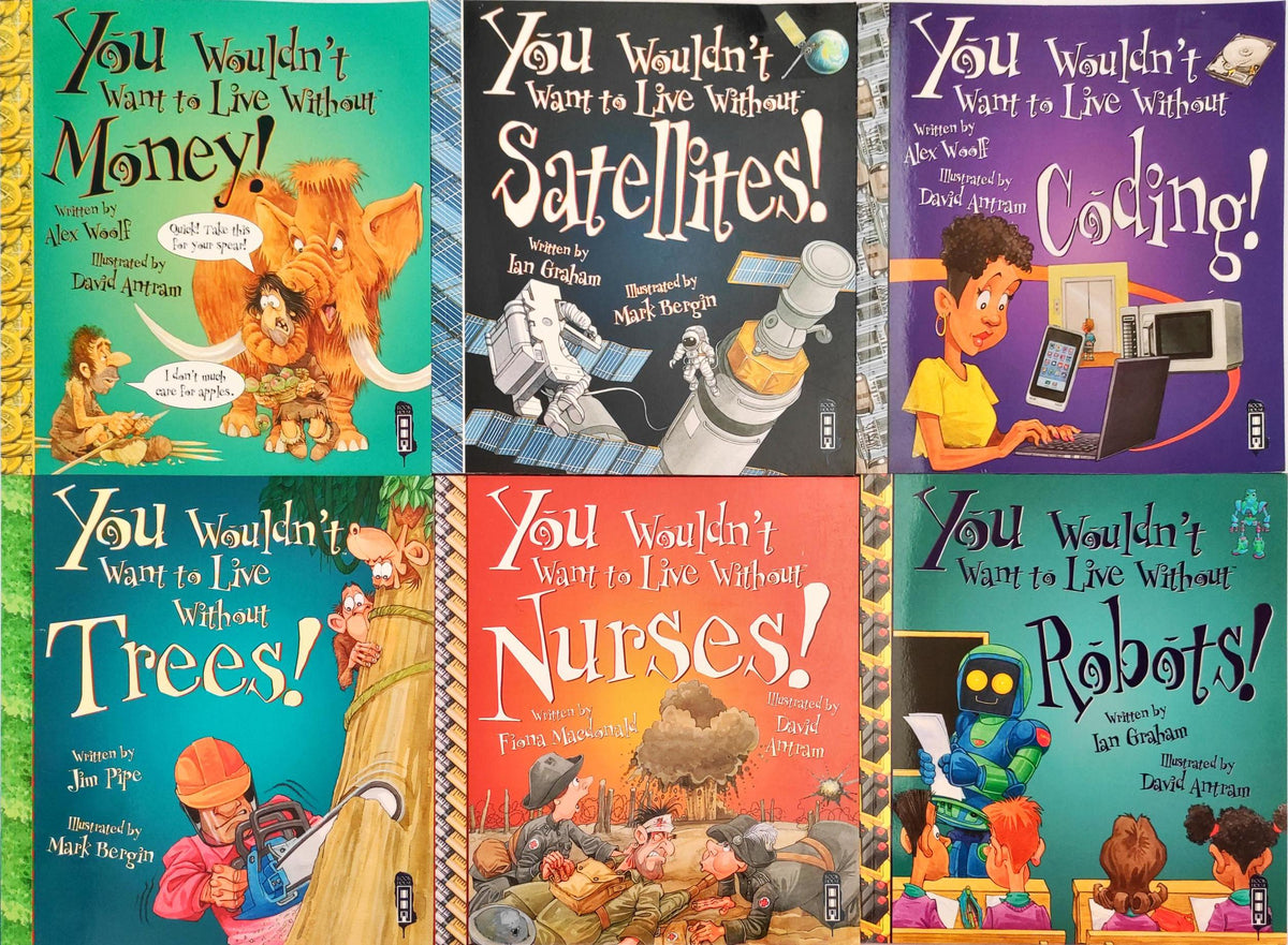 You wouldn't want to live Combo 7 (6 Books)