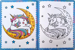 My First Unicorns Copy to Colour Book (Kids Fun!)