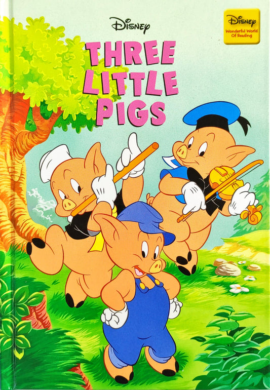 Disney Three Little Pigs (Wonderful World of Reading)