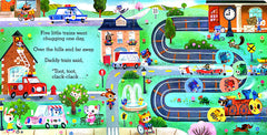 Five little Trains (Slide and Count Book)