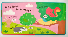 Who Lives Here? (Flap Book)