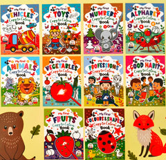 My First Copy to Colour Big Collection (Set of 10 Books)