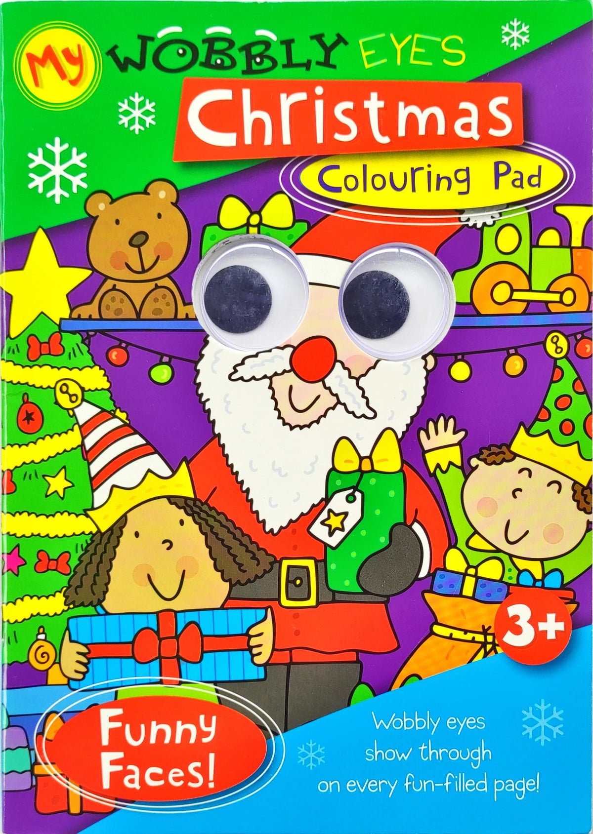 My Wobbly Eyes Christmas Colouring Pad (Activity Book)