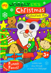 My Wobbly Eyes Christmas Colouring Pad (Activity Book)