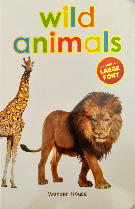 Wild Animal with Large Font