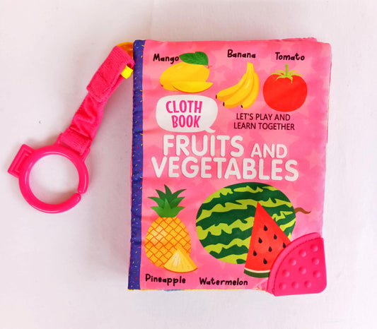 Fun With Fruits And Vegetables - Cloth Book
