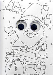 My Wobbly Eyes Christmas Colouring Pad (Activity Book)