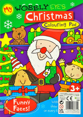 My Wobbly Eyes Christmas Colouring Pad (Activity Book)