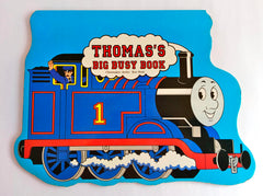 Thomas's Big Busy book ( Large Board / Cut book)