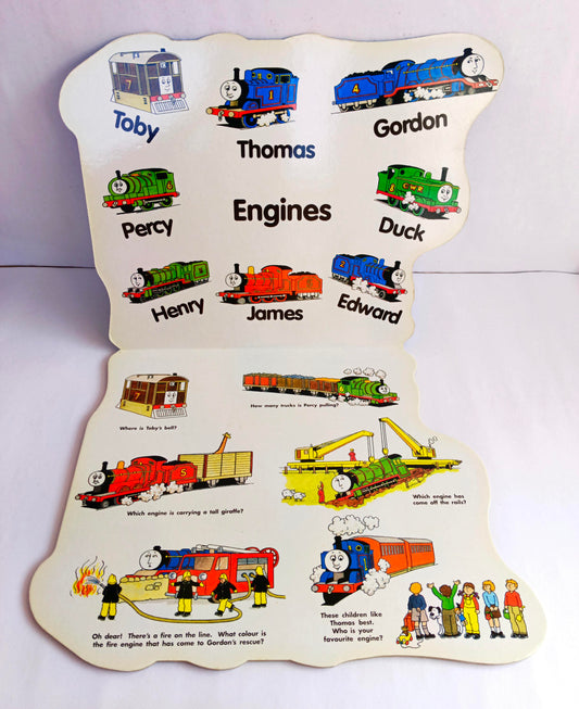 Thomas's Big Busy book ( Large Board / Cut book)