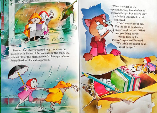Disney The Rescuers (Wonderful World of Reading)