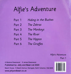 Alfie's Adventure Hiding in the Bushes
